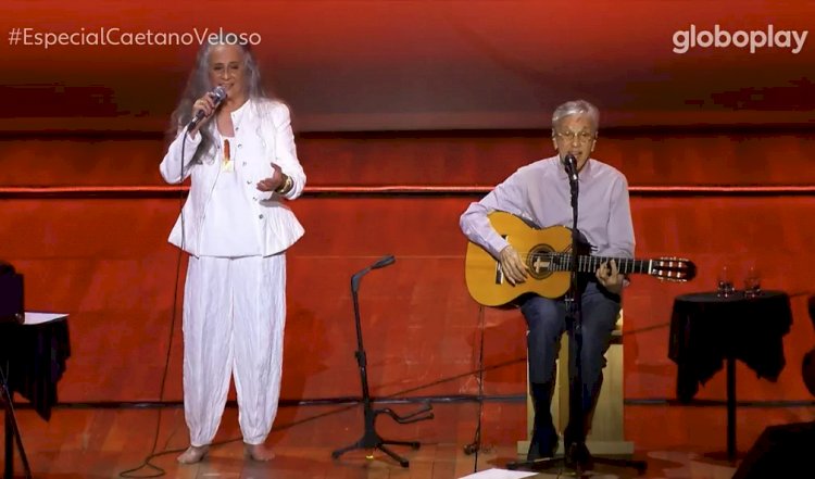 Caetano Veloso reencontra Maria Bethânia no palco em show com tributos a Gilberto Gil, Milton Nascimento e Paulinho da Viola