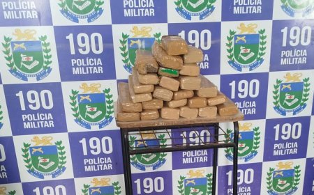 Polícia Militar apreende mais de 20 kg de maconha abandonados em beco de Ponta Porã