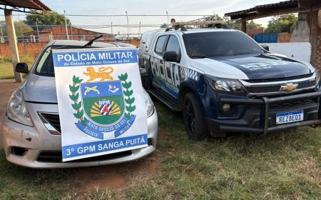 Polícia Militar apreende veículo com mercadorias de descaminho em Sanga Puitã