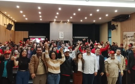 Posse da Nova Executiva Municipal do PT em Ponta Porã