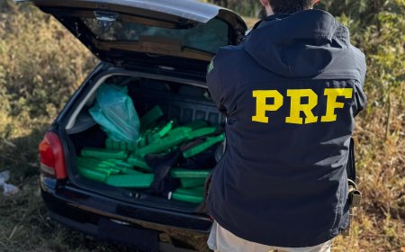 PRF prende motorista em fuga e apreende maconha em Dourados
