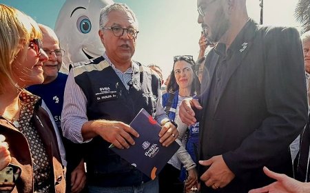 Presidente da Câmara de Ponta Porã entrega carta