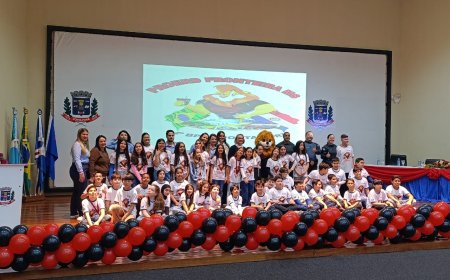 Formatura do PROERD reúne autoridades, alunos e familiares em Ponta Porã