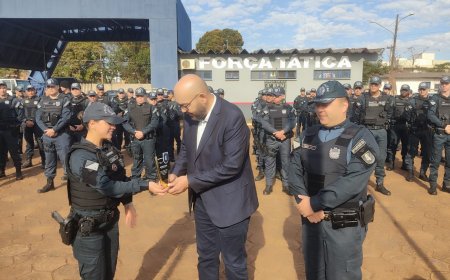 Presidente da Câmara:  Prestigia solenidade de 38 anos do 4º BPM