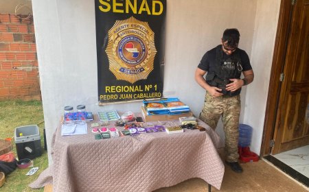 Jovem brasileira distribuidora de drogas é presa em Capitán Bado