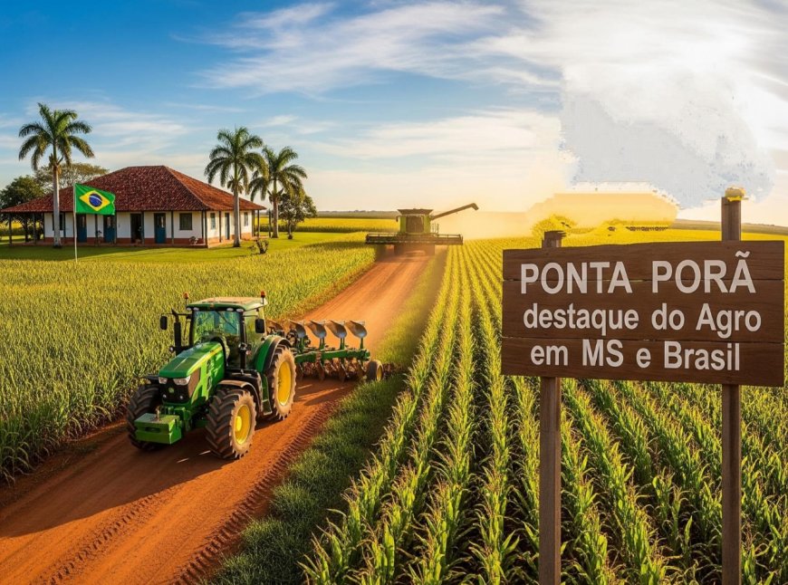 Ponta Porã: A Força Gigante do Agro que Impulsiona o Desenvolvimento no Coração do MS