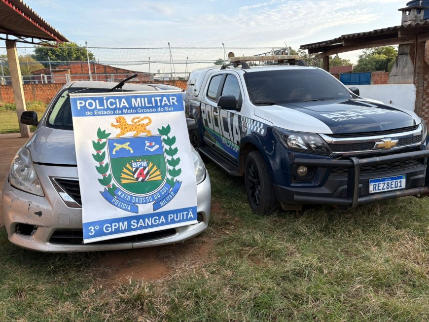 Polícia Militar apreende veículo com mercadorias de descaminho em Sanga Puitã
