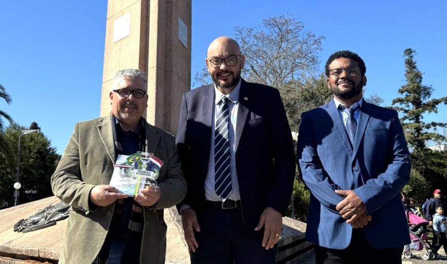 Missão da Câmara de Ponta Porã cumpre agenda em Santana do Livramento