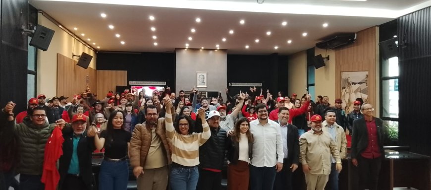 Posse da Nova Executiva Municipal do PT em Ponta Porã
