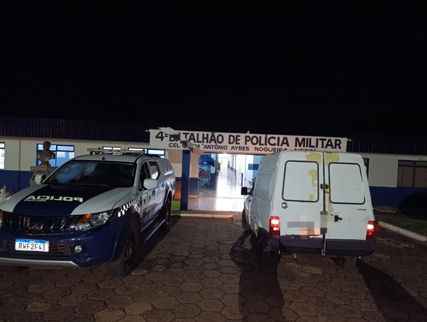 Polícia Militar apreende veículo carregado com produtos de descaminho em Ponta Porã