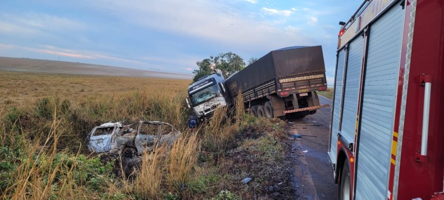 Acidente fatal na MS-368 em Tacuru deixa vítima