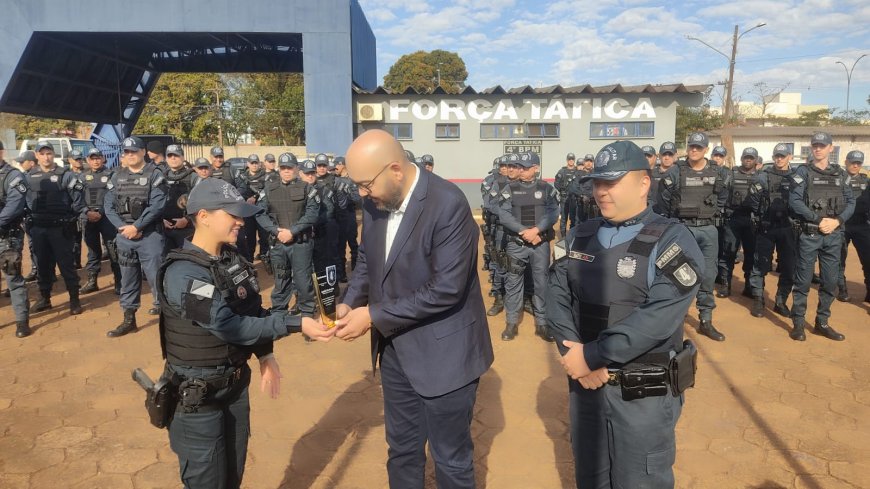 Presidente da Câmara: Prestigia solenidade de 38 anos do 4º BPM