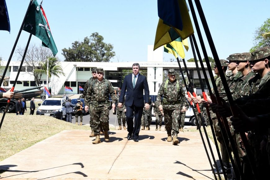 Governo de MS reforça parceria com ExércitoGoverno de MS reforça parceria com Exército