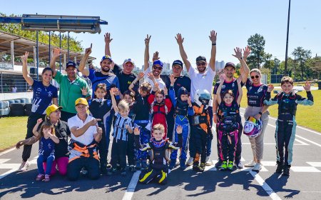 Escolinha de Kart tem bons resultados em Cascavel