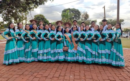 APRESENTAÇÃO NA EXPORÃ 2025: Grupo juvenil de danças tradicionais do CTG de Ponta Porã