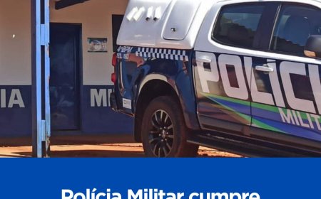 Polícia Militar cumpre mandado de prisão em Nova Itamarati