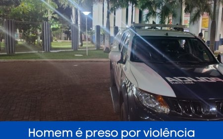 Homem é preso por violência doméstica, tráfico de drogas