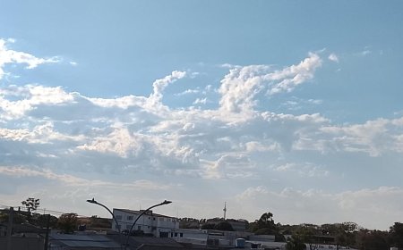 Ponta Porã terá quinta-feira (11), com sol entre nuvens sem previsão de chuva