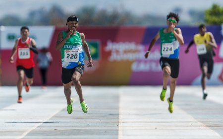 Atleta de Ponta Porã conquista medalha de ouro para o MS nos 400m rasos