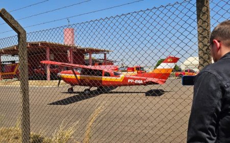 Campo Grande: Após 24 horas da queda de avião, corpo de pecuarista é resgatado e levado para capital