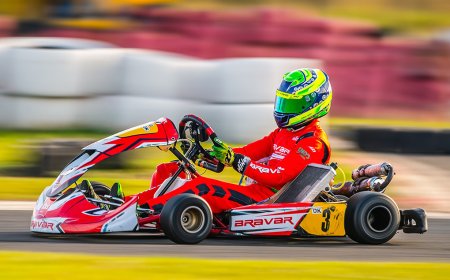 Firás Fahs deseja voltar à liderança da OK-N na Copa São Paulo Light de Kart