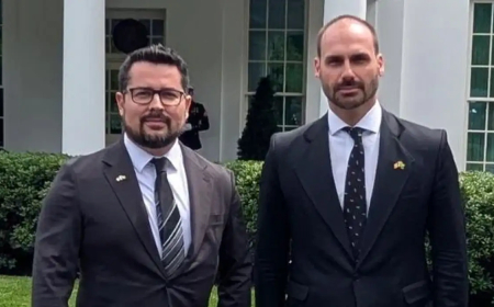 Por coação: PGR denuncia Eduardo Bolsonaro e Paulo Figueiredo