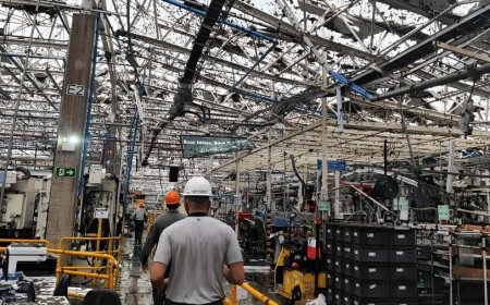 Em SP: Toyota suspende produção no país após chuva destruir fábrica