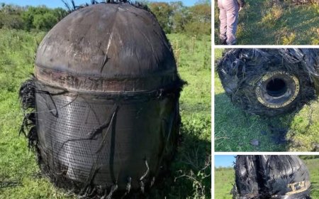 Chaco Novamente Palco Cósmico: Após Chuva de Meteoritos, Objeto Cilíndrico Cai do Espaço e Revive Histórias em Puerto Tirol