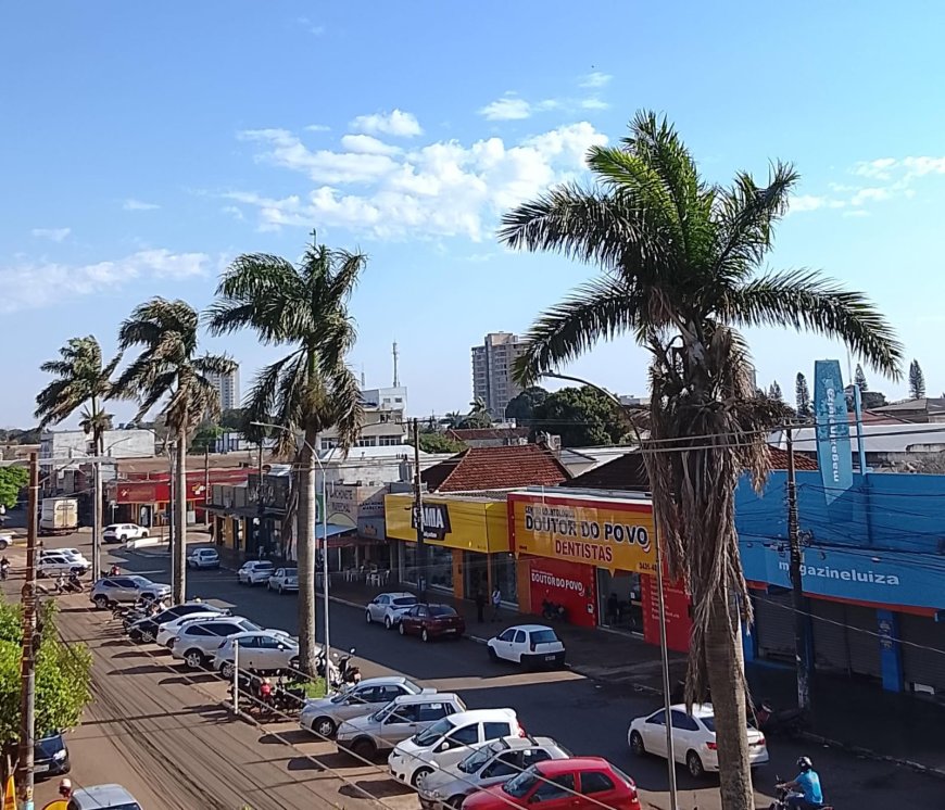 Previsão do Tempo: Ponta Porã poderá ter chuvas isoladas pela manhã e predomínio de poucas nuvens