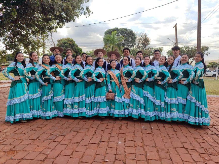 APRESENTAÇÃO NA EXPORÃ 2025: Grupo juvenil de danças tradicionais do CTG de Ponta Porã