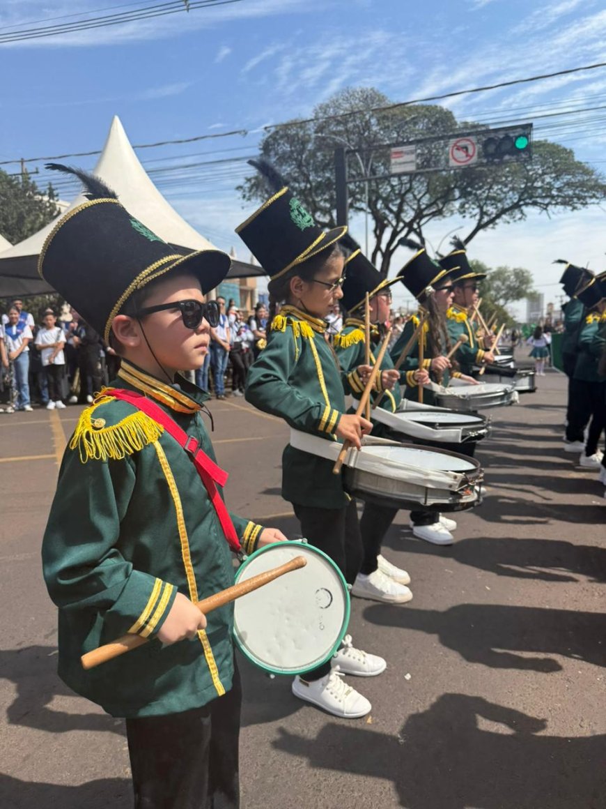 Apresentação de Bandas e Fanfarras será nesta terça-feira no Parque dos Ervais