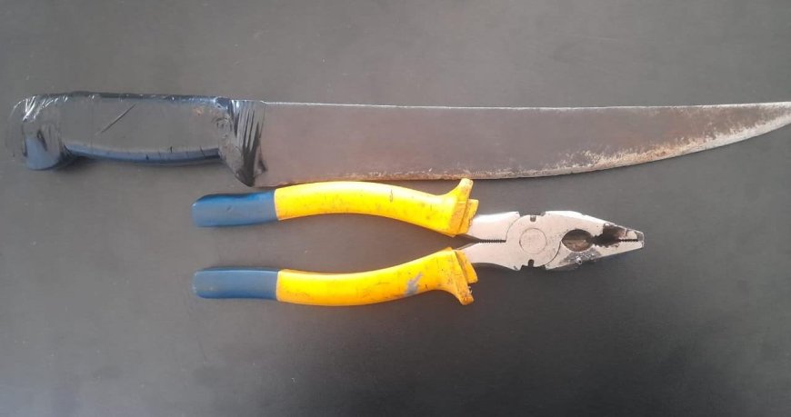 PM prende homem por furto qualificado e porte de arma branca