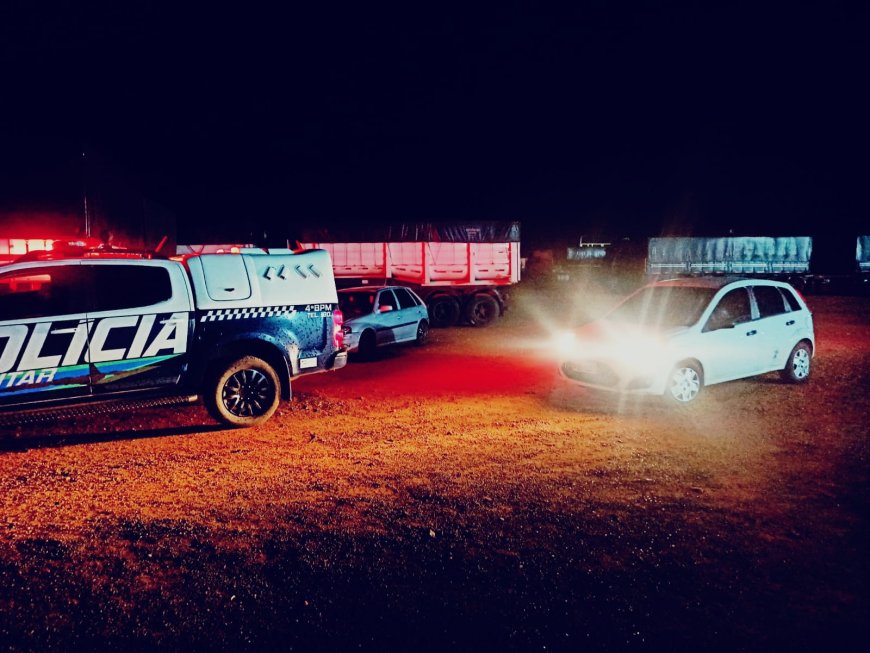 Polícia Militar apreende veículos carregados com mercadorias contrabandeadas em Nova Itamarati