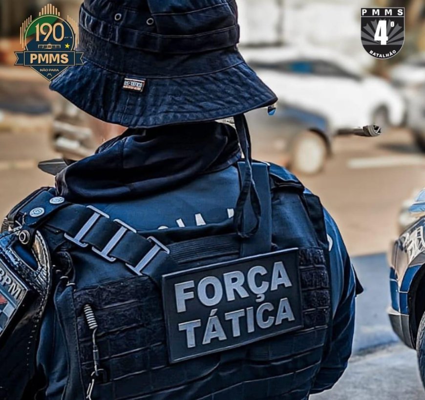 Força Tática cumpre mandado de prisão na região norte de Ponta Porã