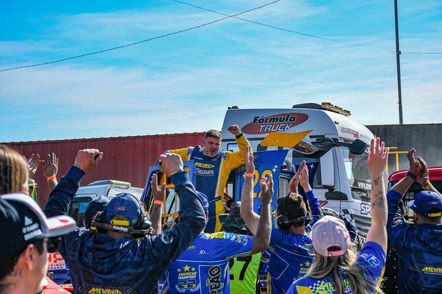 Fórmula Truck vê Márcio Rampon voar em Santa Cruz e fazer na pole da F-Truck