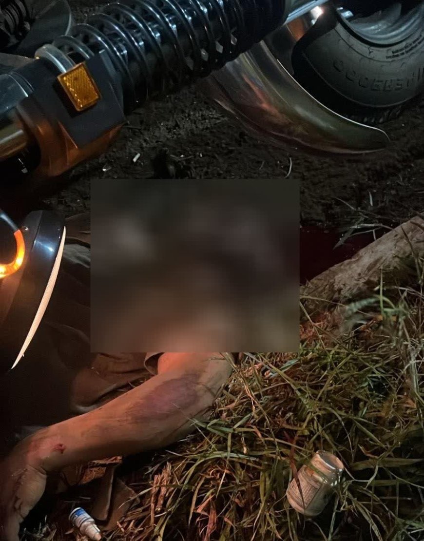 Acidente fatal em Ponta Porã: Pai morre e filho fica ferido