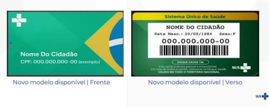 Com base no CPF: Saúde começa a emitir Cartão SUS