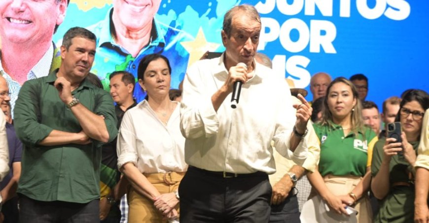 Durante evento do PL na Capital: “Estamos mais fortes em todo o Centro-Oeste”, diz Valdemar Costa Neto