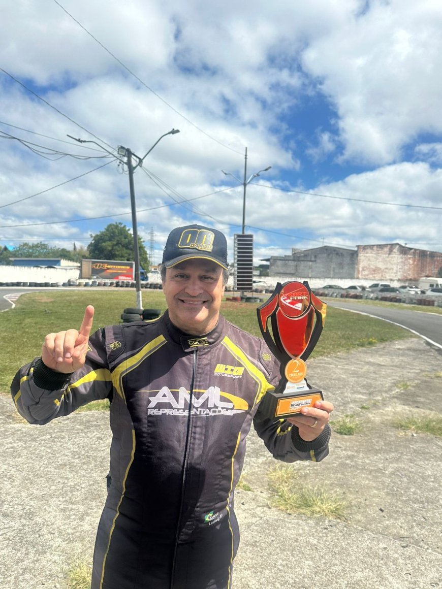 Metropolitano de Kart de Curitiba tem	conquista histórica de Aloysio Ludwig