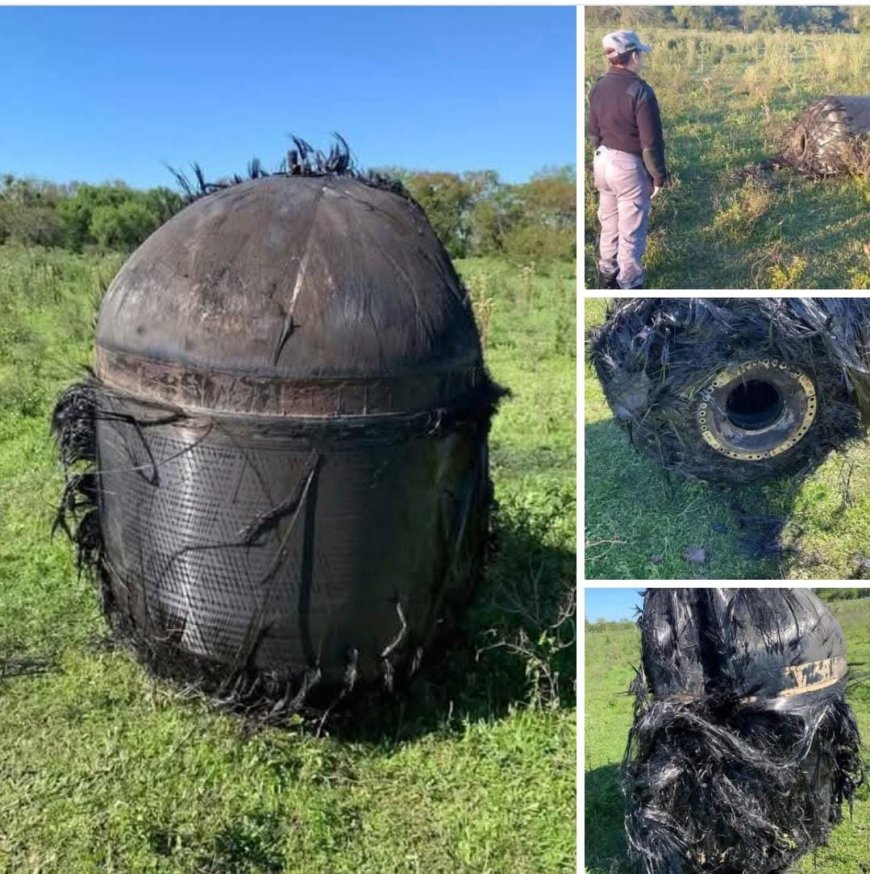 Chaco Novamente Palco Cósmico: Após Chuva de Meteoritos, Objeto Cilíndrico Cai do Espaço e Revive Histórias em Puerto Tirol