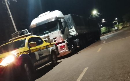 Carregamento de maconha é apreendido pela PMR em Ponta Porã