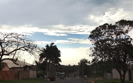 Sexta-feira de instabilidade em várias regiões de Mato Grosso do Sul, previsão de tempestade acompanhada de ventos de 60 km