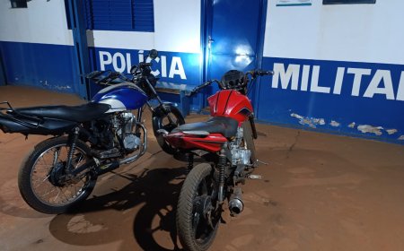 Polícia Militar de Antônio João intensifica fiscalização de trânsito e recolhe duas motocicletas