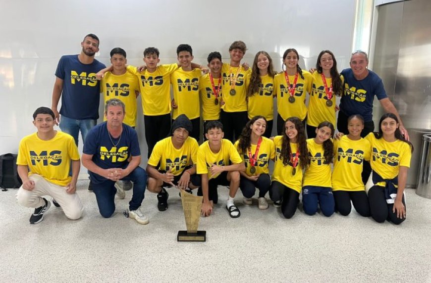 Com 194 atletas, delegação de MS viaja domingo para disputar os JEB´s em Uberlândia