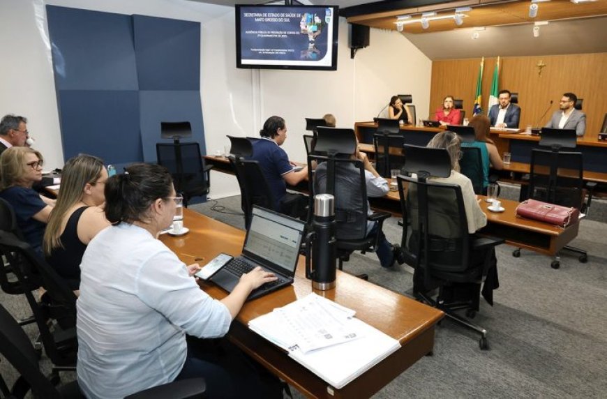 Mato Grosso do Sul apresenta balanço quadrimestral e reforça compromisso com a transparência na saúde
