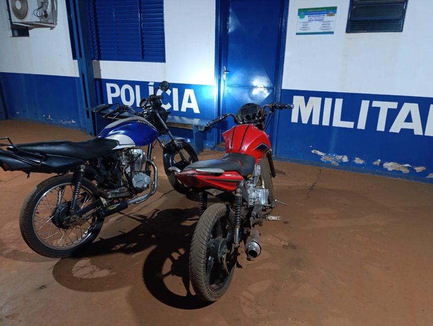 Polícia Militar de Antônio João intensifica fiscalização de trânsito e recolhe duas motocicletas