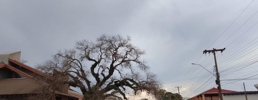 Queda de temperatura no Estado: Mudança no tempo traz chuvas isoladas