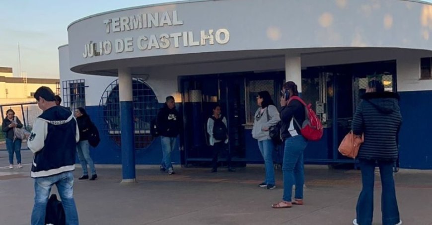 Motoristas paralisam transporte coletivo em Campo Grande por atraso no pagamento de vale