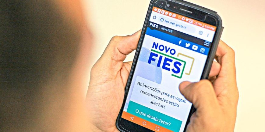 Nesta quinta-feira: Inscrições para vagas remanescentes do Fies começam