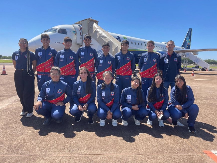 Equipe de Ponta Porã embarca para Campeonato Brasileiro na Paraíba